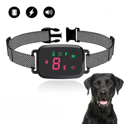 Smart Anti-Bark Dog Collar HD Display Waterproof
