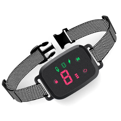 Smart Anti-Bark Dog Collar HD Display Waterproof
